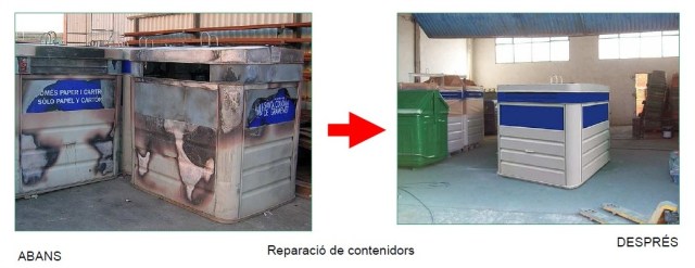 reparació contenidors