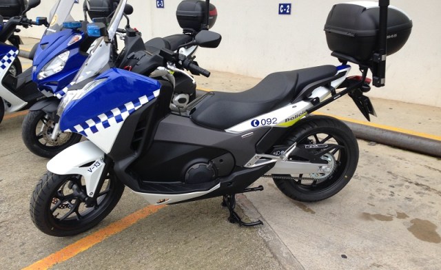 moto policial ajuntaments