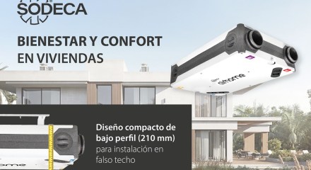RECUPERADORS DE CALOR AIRHOME DE SODECA