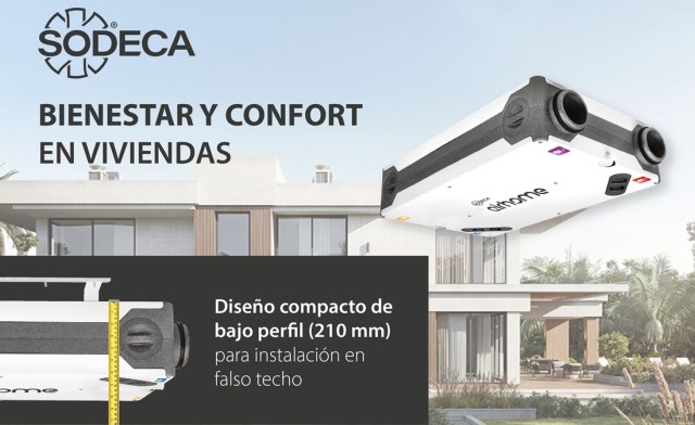 RECUPERADORS DE CALOR AIRHOME DE SODECA