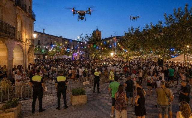 Drons vigilància festes majors